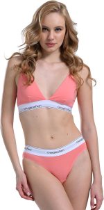 2er-Pack Damen-Triangel-Bralette mit elastischem Unterbrustband, geeignet für den täglichen Gebrauch, Isabelle G-202 L – Bild 2