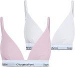 2er-Pack Damen-Triangel-Bralette mit elastischem Unterbrustband, geeignet für den täglichen Gebrauch, Isabelle G-202 F