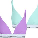2er-Pack Damen-Triangel-Bralette mit elastischem Unterbrustband, geeignet für den täglichen Gebrauch, Isabelle G-202 H
