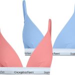 2er-Pack Damen-Triangel-Bralette mit elastischem Unterbrustband, geeignet für den täglichen Gebrauch, Isabelle G-202 L