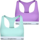 2er-Pack Sport-BH mit elastischem Unterbrustband für Damen, Lucy G-203 H