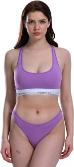 2er-Pack Damen-Sport-BH mit elastischem Bund Lucy G-203 M – Bild 2