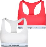 2er-Pack Damen-Sport-BH mit elastischem Bund Lucy G-203 K