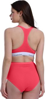 2er-Pack Damen-Sport-BH mit elastischem Bund Lucy G-203 K – Bild 4