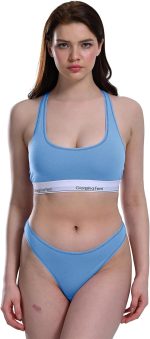 2er-Pack Sport-BH mit elastischem Unterbrustband für Damen, Lucy G-203 N, für den täglichen Gebrauch – Bild 3