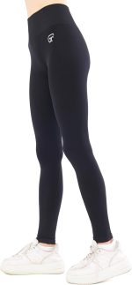 Hochtaillierte, flexible und regenerative Leggings für Yoga, Laufen, Sport und Alltag Chloe G-401 A