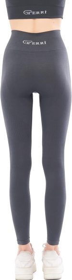 Hochtaillierte, flexible Leggings für Yoga, Laufen, Sport und Alltag von Chloe (G-401 B) – Bild 5