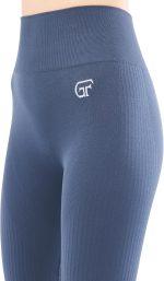 Hochtaillierte, flexible Leggings für Yoga, Laufen, Sport und Alltag von Chloe (G-401 C) – Bild 5