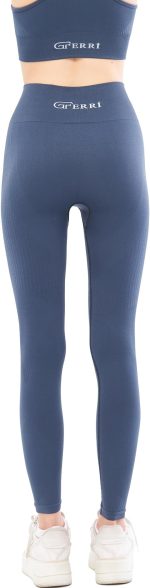 Hochtaillierte, flexible Leggings für Yoga, Laufen, Sport und Alltag von Chloe (G-401 C) – Bild 6