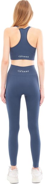 Weich strukturierter, flexibler Sport-BH für Yoga, Laufen, Sport und Alltag Helen GF-302 C – Bild 5