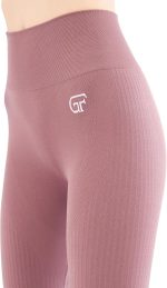 Hochtaillierte, flexible Leggings für Yoga, Laufen, Sport und Alltag von Chloe (G-401 D) – Bild 5