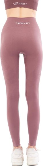 Hochtaillierte, flexible Leggings für Yoga, Laufen, Sport und Alltag von Chloe (G-401 D) – Bild 6