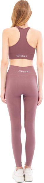 Weiche Textur, flexibler Halt – ideal für Yoga, Laufen, Sport und den Alltag: Sport-BH Helen GF-302 D – Bild 5