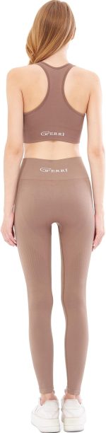 Weich strukturierter, flexibler Sport-BH für Yoga, Laufen, Sport und Alltag Helen GF-302 E – Bild 5