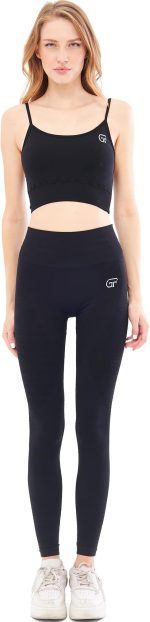 Hera GF-303 A Sport-BH mit weicher Textur und flexiblem Halt für Yoga, Laufen, Sport und Alltag. – Bild 2