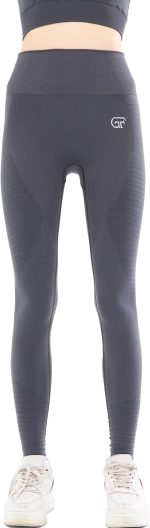 Hochtaillierte, flexible Leggings für Yoga, Laufen, Sport und Alltag Stella G-402 B – Bild 4