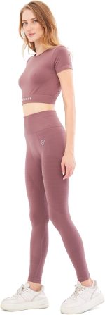 Mila GF-301 D – Weiches, flexibles Crop-Top für Yoga, Laufen, Sport und Freizeit. – Bild 5