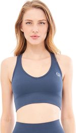 Weich strukturierter, flexibler Sport-BH für Yoga, Laufen, Sport und Alltag Helen GF-302 C