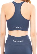 Weich strukturierter, flexibler Sport-BH für Yoga, Laufen, Sport und Alltag Helen GF-302 C – Bild 2