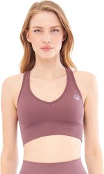 Weiche Textur, flexibler Halt – ideal für Yoga, Laufen, Sport und den Alltag: Sport-BH Helen GF-302 D