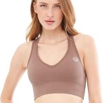 Weich strukturierter, flexibler Sport-BH für Yoga, Laufen, Sport und Alltag Helen GF-302 E