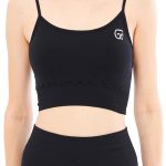 Hera GF-303 A Sport-BH mit weicher Textur und flexiblem Halt für Yoga, Laufen, Sport und Alltag.