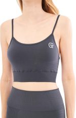 Hera GF-303 B Sport-BH mit weicher Textur und flexiblem Halt für Yoga, Laufen, Sport und Alltag. – Bild 2