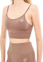 Hera GF-303 E Sport-BH mit weicher Textur und flexiblem Halt für Yoga, Laufen, Sport und Alltag. – Bild 2