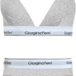 2-teiliges Set für Damen: Triangel-BH und Slip Miranda G-252 C