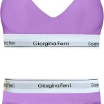 2-teiliges Set Damen Sport-BH + Slip für den täglichen Gebrauch SARA G-253 F
