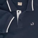 Premium-Herren-Poloshirt Morelli, Marineblau – Bild 2