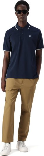 Premium-Herren-Poloshirt Morelli, Marineblau – Bild 5