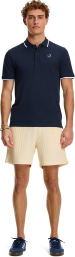 Premium Herren-Poloshirt Montero, Marineblau – Bild 4