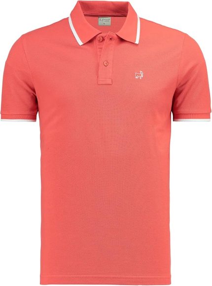 Premium Herren-Poloshirt Montero, Granatapfelblüte