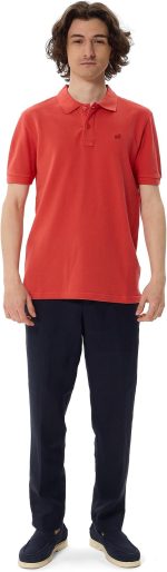 Premium Herren-Poloshirt Giorgio, Granatapfelblüte – Bild 3