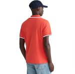 Premium Herren-Poloshirt Montero, Granatapfelblüte – Bild 5