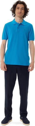 Premium-Herren-Poloshirt Giorgio, Türkis – Bild 3