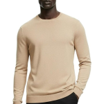 Hochwertiger Herren-Strickpullover Tomasso – Beige