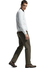 Hochwertiger Herren-Rollkragenpullover von Massimiliano – Weiß – Bild 4