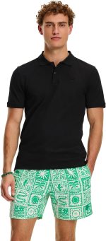 Premium Herren-Poloshirt Giorgio, Schwarz – Bild 6