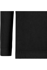 Premium-Baumwoll-Rippstrickpullover von Giordani – Schwarz – Bild 6