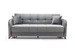 ROZA 3-Sitzer Schlafsofa – Grau