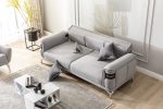 Diamond 3-Sitzer Schlafsofa- Grau – Bild 3