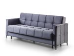 ROZETTA 3-Sitzer Schlafsofa Dunkelblau – Bild 5