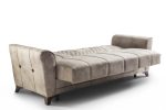 VALENTE 3-Sitzer Schlafsofa Beige – Bild 4