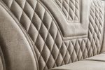 VALENTE 3-Sitzer Schlafsofa Beige – Bild 5